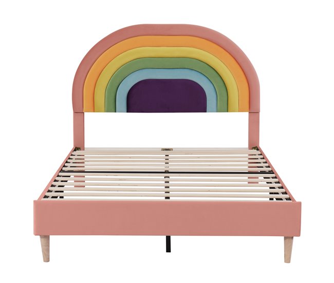 Camas de matrimonio 140x206 Rosa