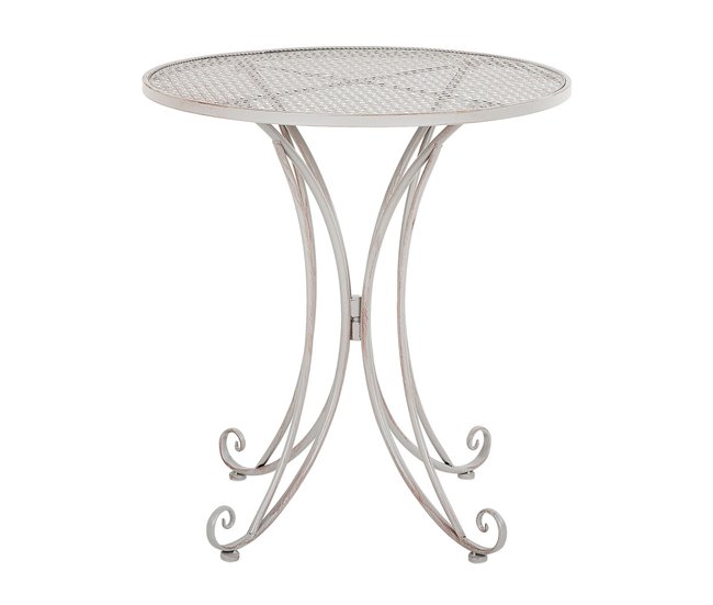 Beliani Conjunto bistro CILENTO Gris Claro