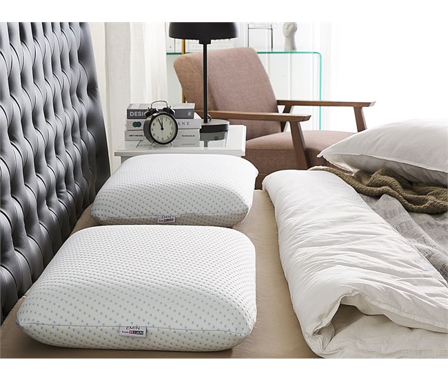 Beliani Almohada EMIN Blanco