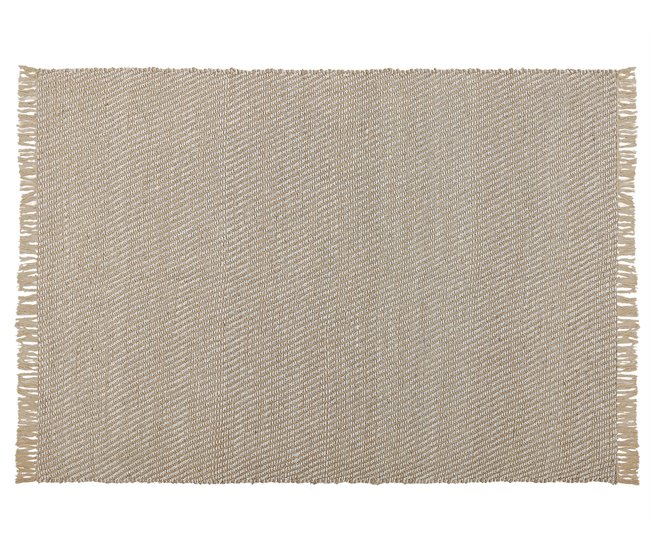 Beliani Alfombra de pelo corto ALADAG 140x200 Beige