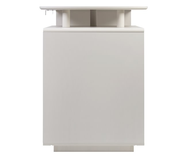 Mesa escritorio PIPER color beige 3 cajones Beige