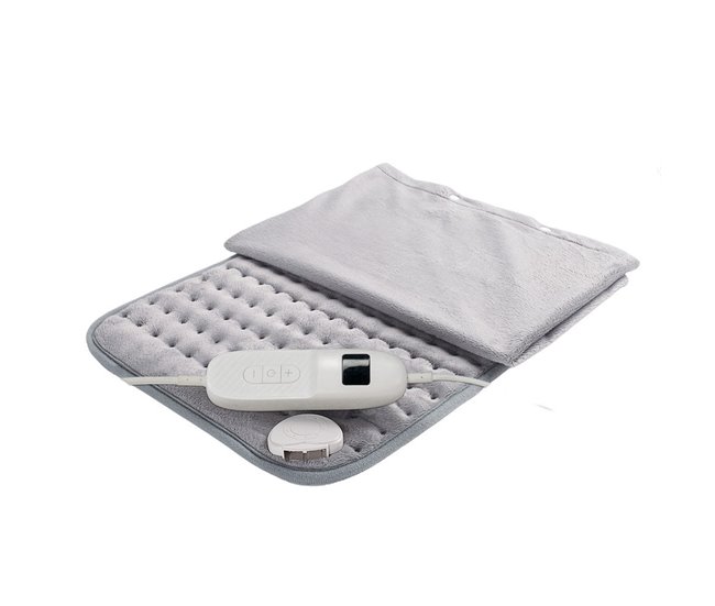 Almohadilla Electrica Textil Serie Vellon Gris
