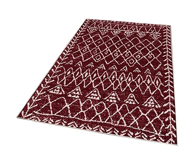 Alfombra De 80 X 120Cm 120x80 Blanco