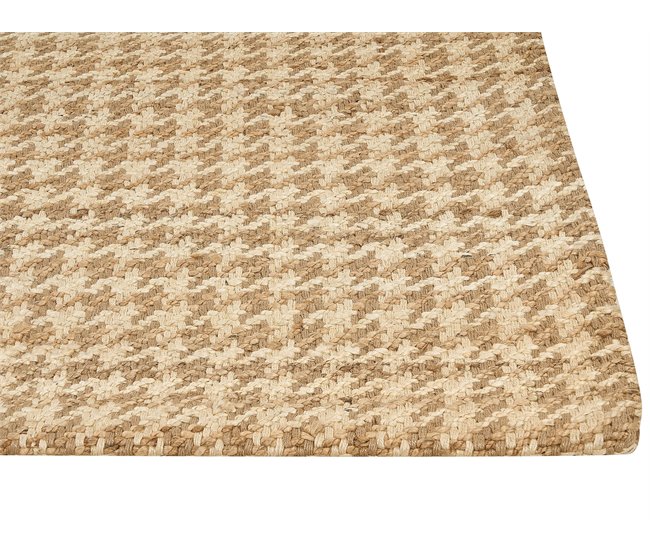 Beliani Alfombra de pelo corto ARAPTEPE 200x300 Beige