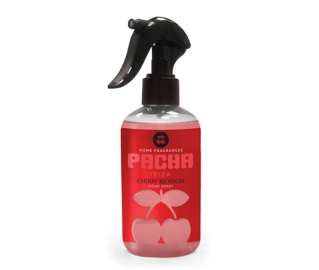 Ambientador de hogar PULVERIZABLE cherry blossom 250ml marca PACHA Rojo