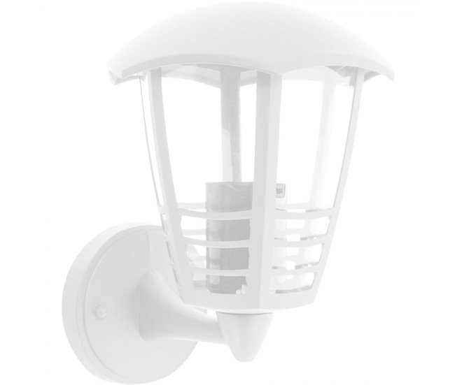 Aplique De Exterior Aluminio Serie Terva Blanco
