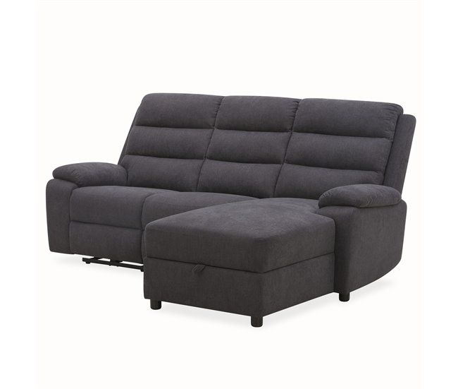 Chaise longue relax eléctrica AMANDA Gris