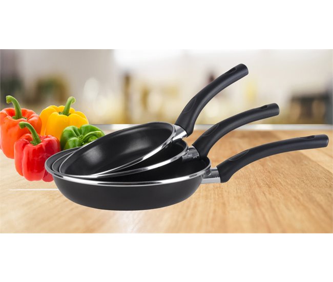 Batería de Cocina Magefesa KENIA Negro