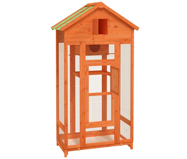 Casita Para Pájaros Marron