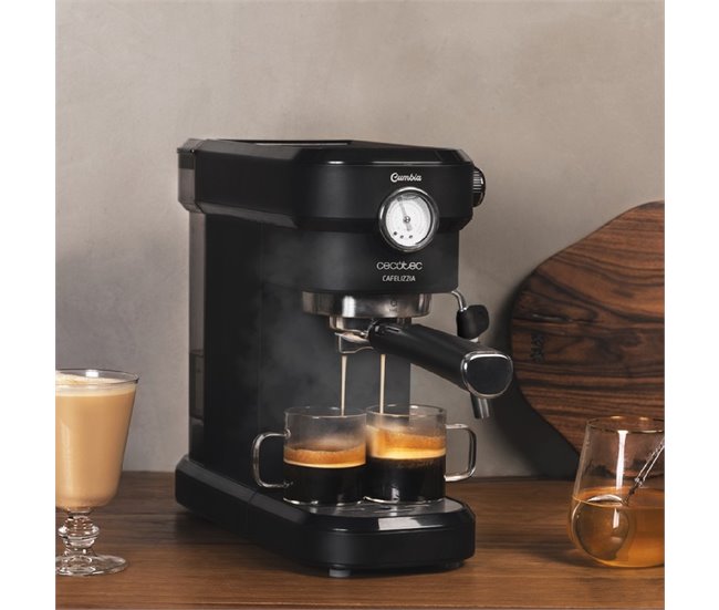 Cafetera Express de Brazo Cafelizzia 790 Pro Negro