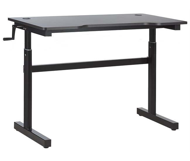Beliani Escritorio gamer DURBIN 120x60 Negro