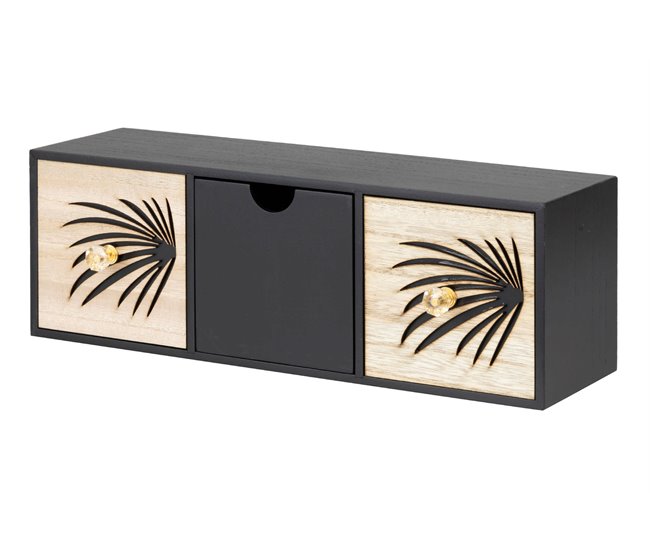 Joyero Chapa Adda Home Negro