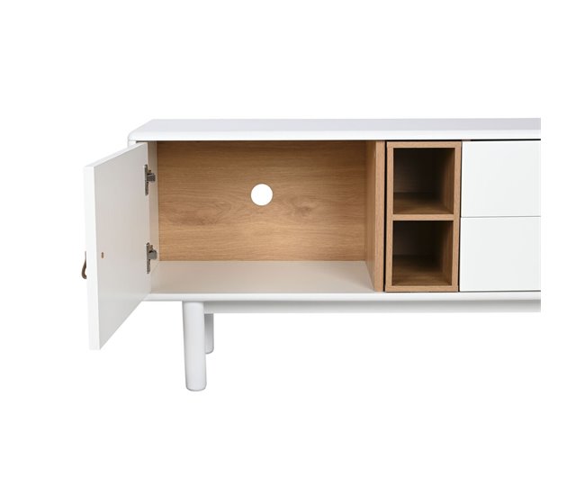 Mueble de TV Blanco/ Madera