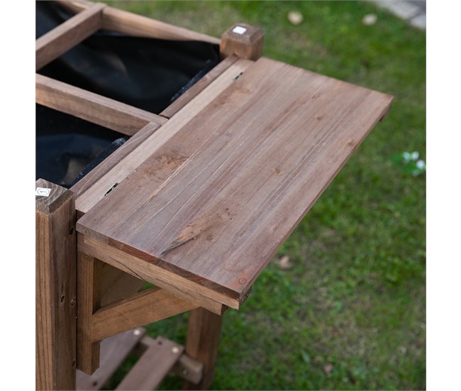 Huerto Urbano de Madera Madera de Abeto Outsunny Marron