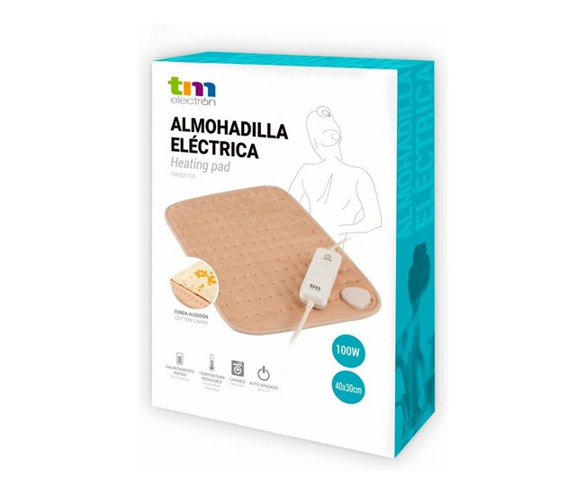 Almohadilla Eléctrica para Cuello y Espalda Multicolor