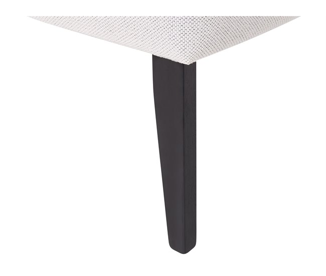 Beliani Chaise longue izquierdo Poliéster BIARRITZ Blanco