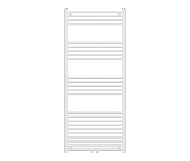 Radiador toallero mural Voss 655 W 24 tubos acero Blanco