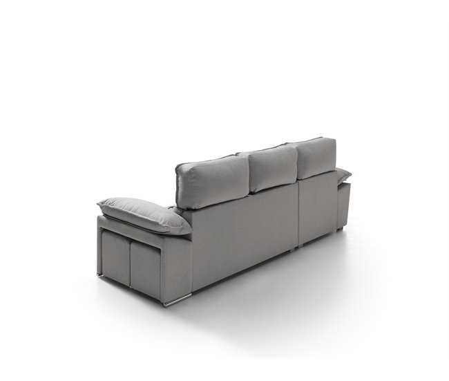 Chaise longue con arcon DIWY Gris