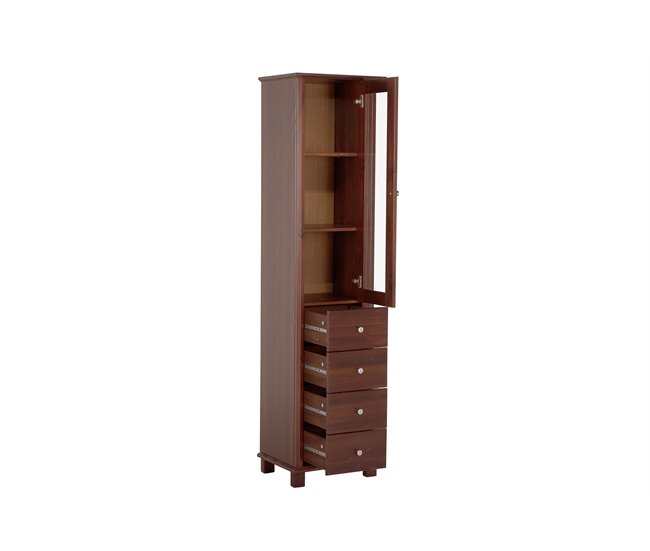 ARMARIO ALTO RETRO 45 Marron