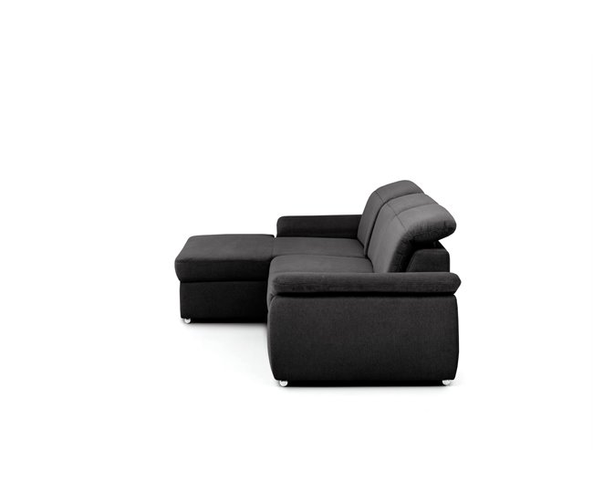 Chaise longue con cama MORIS Antracita