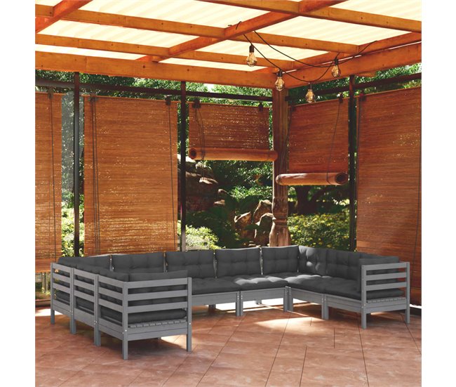 Conjuntos de jardin Gris Oscuro