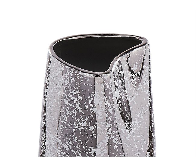 Beliani Jarrón decorativo CIRTA Gris