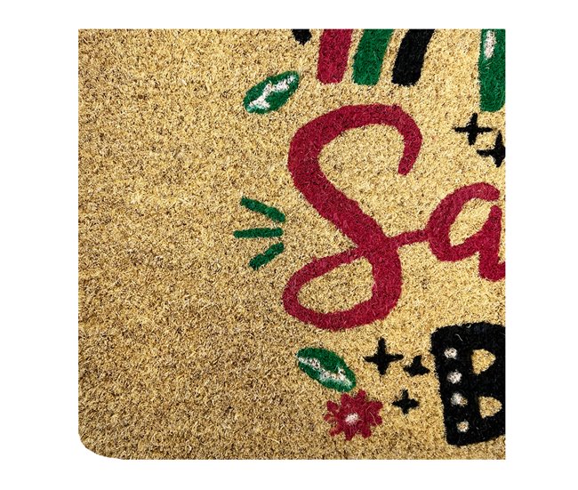 Acomoda Textil – Felpudo de Coco Natural Ecológico Animado. Marron Claro