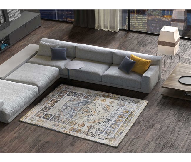 Alfombra vintage KILIS - ATTICGO 154x230 Multicolor