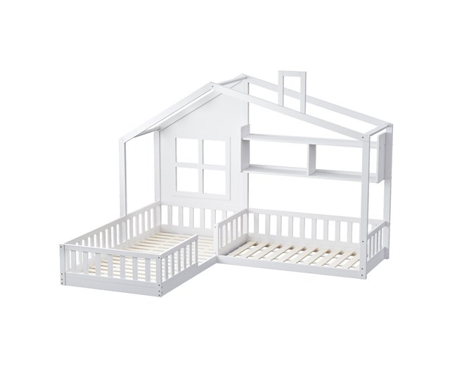 Camas infantiles 206x242 Blanco