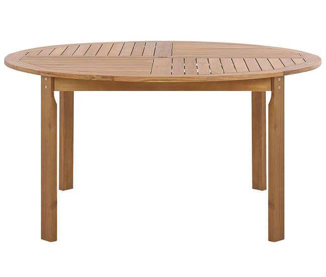 Beliani Conjunto de comedor TOLVE Marron