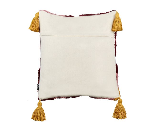 Beliani Cojín decorativo LORALAI Multicolor