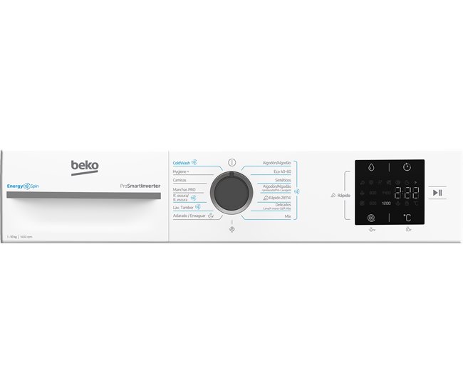 Lavadora frontal BEKO VBM3WFT310413WA 10kg 1400 RPM Blanco