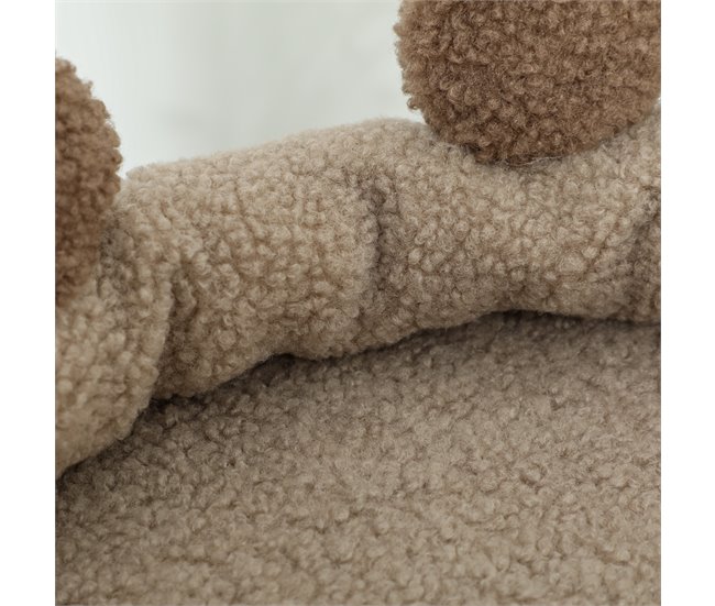 Árbol para Gatos Aglomerado de madera, Poliéster PawHut Marron