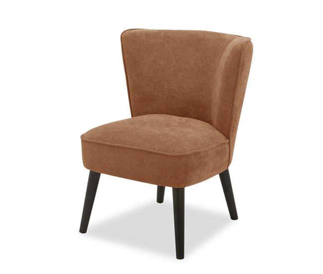 Sillón decorativo NINA Terracota