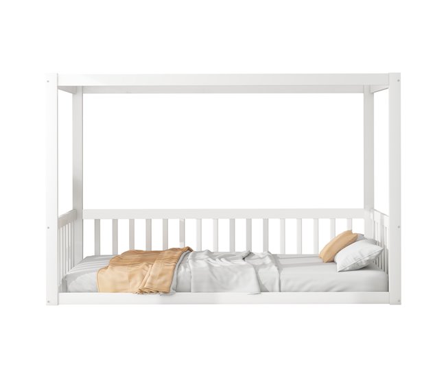 Camas infantiles 95x205 Blanco