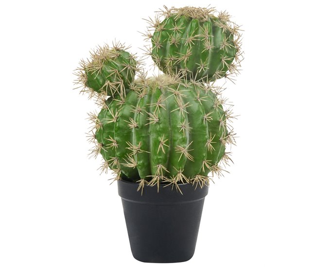 Beliani Planta artificial BALL CACTUS Verde