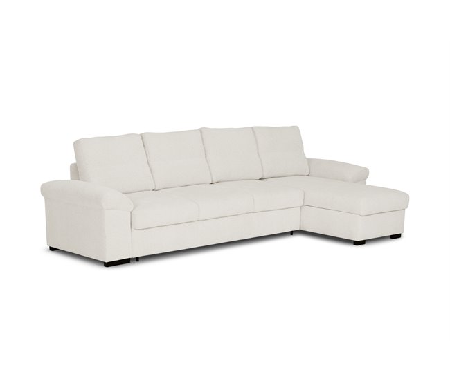 Chaise longue reversible con cama ERIC Beige