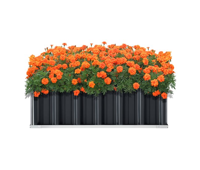 Arriate de altura Zevenaar acero galvanizado 