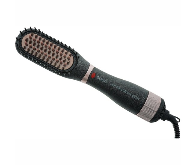 SOGO CEPILLO ALISADOR DE PELO-AIRE CAL Negro