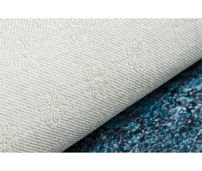 Alfombra lavable ANDRE 1173 mosaico Geométrico 160x220 Azul