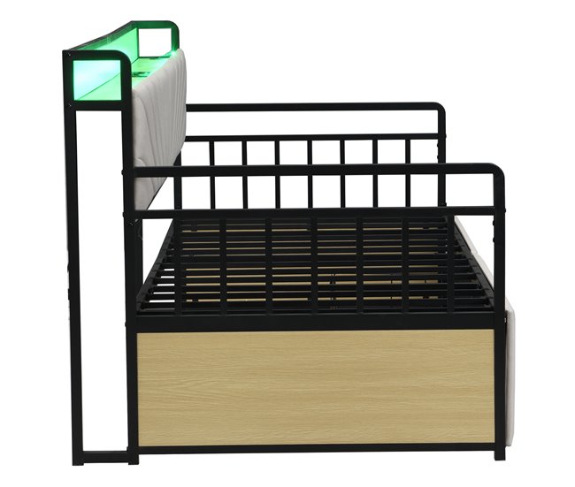 Camas individuales 104x206 Beige