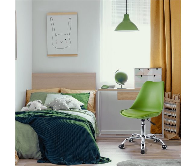 Silla de oficina de diseño moderno Verde