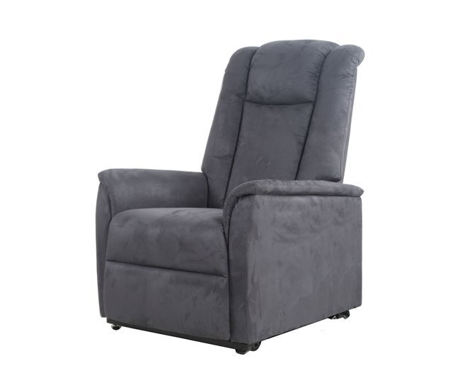 Sillón relax eléctrico microfibra MAX Gris