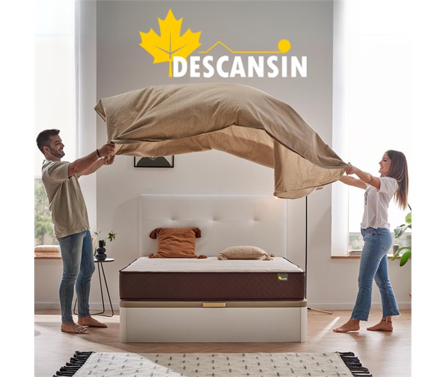 Colchon Alta Firmeza Tejido Transpirable, Antiacaros 