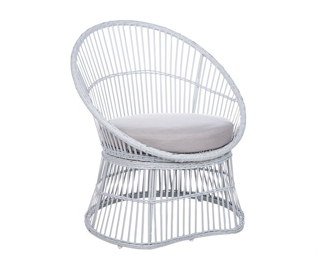 Beliani Conjunto bistro MESYNA Blanco