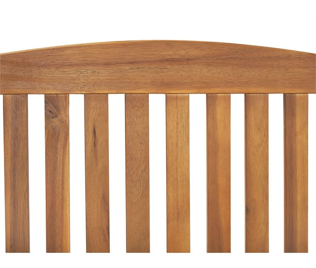 Beliani Conjunto bistro JAVA Blanco/ Beige