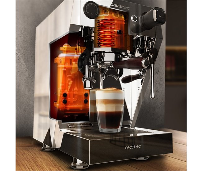 Cafetera Superautomática Baristeo Brava Plateado