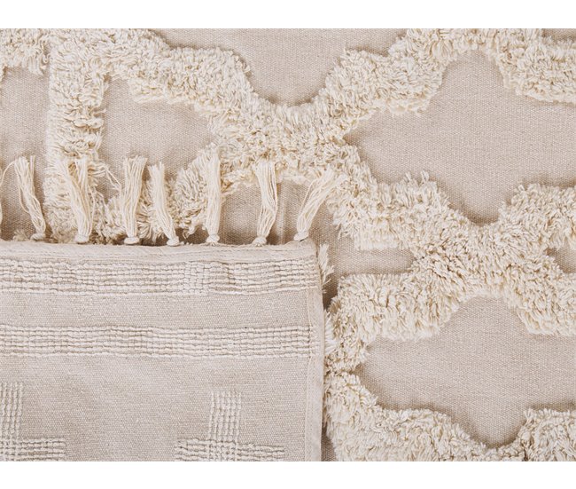 Beliani Alfombra de pelo corto SULUOVA 160x230 Beige