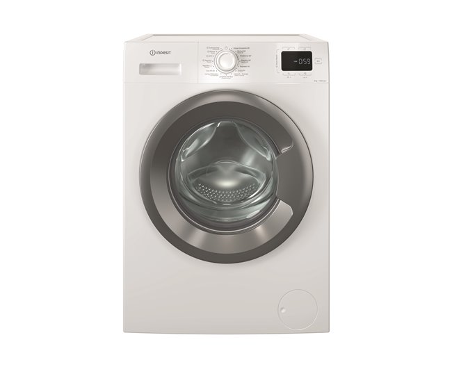 Lavadora frontal lNDESIT IM 864S MY TIME SPT 8KG 1400RPM Blanco