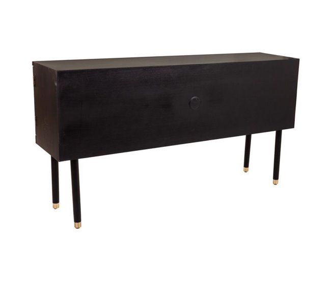 Aparador de madera Negro